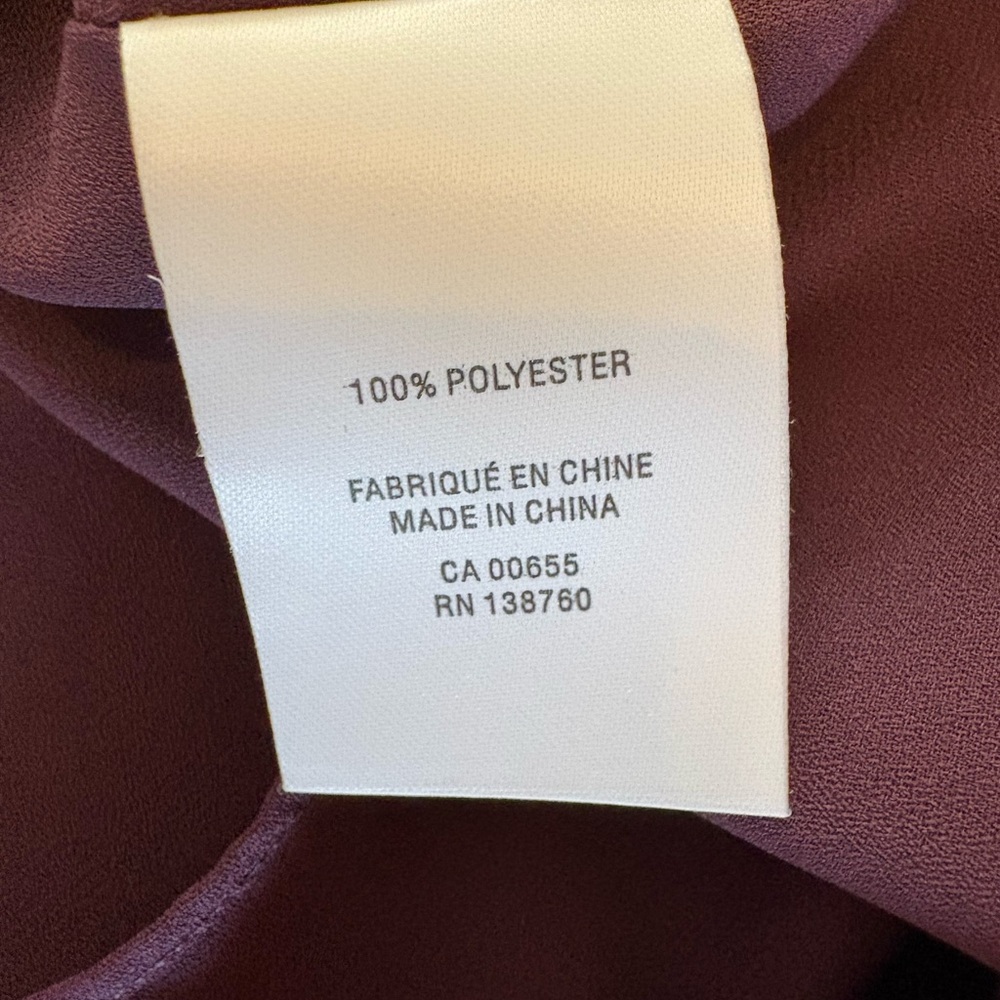Reitmans Deep Purple Blouse dress - Picture 4 of 6